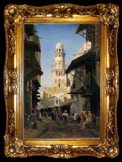 framed  unknow artist Arab or Arabic people and life. Orientalism oil paintings 171, ta009-2